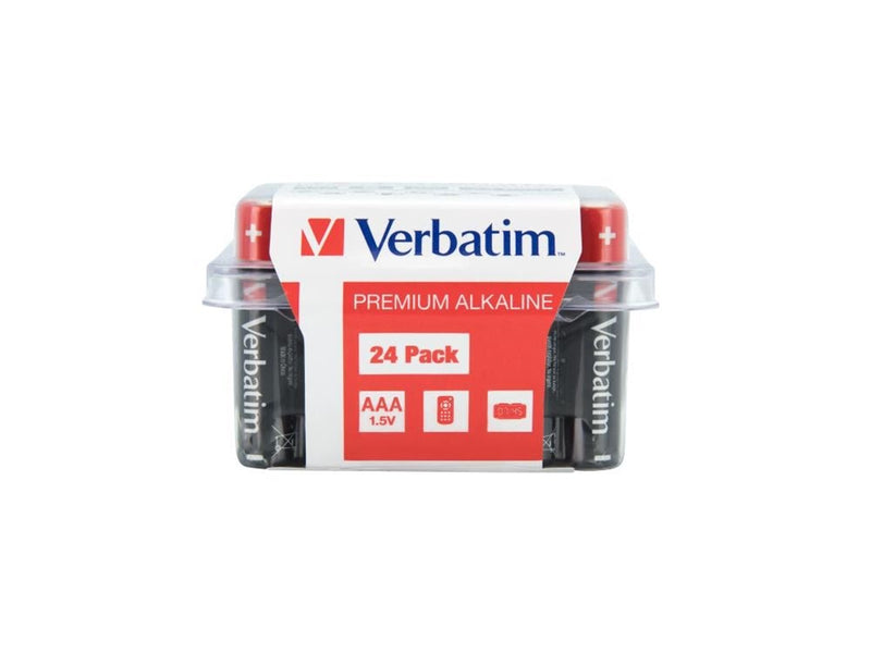 Verbatim battery - 24 x AAA / LR03 - Alkaline
