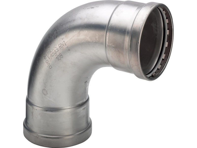 Viega Sanpress Inox XL bend 90° 88.9 Stainless steel/bright 482602