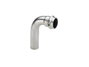 Viega Sanpress Inox bend 90° 18 Stainless steel/bright 435714