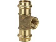 Viega Sanpress T-piece 15 x 1/2" x 15 mm gunmetal