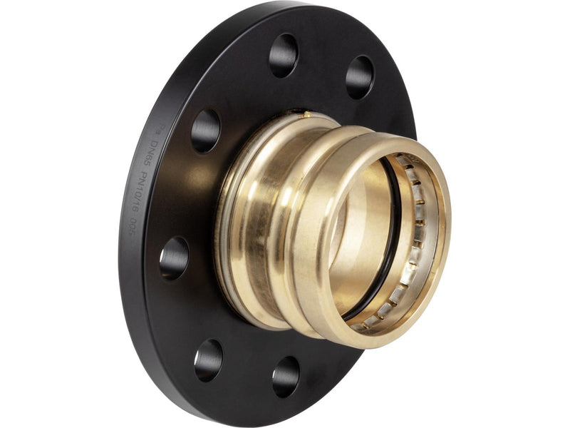 Viega Sanpress XL flange transition gunmetal DN80-88.9 mm