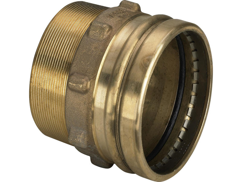 Viega Sanpress XL transition 76.1 x 2 1/2" sleeve/nipple gunmetal