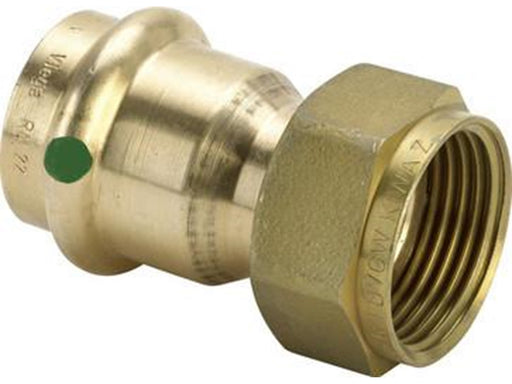 Viega Sanpress connection screw 22 mm x 3/4" socket/socket gunmetal