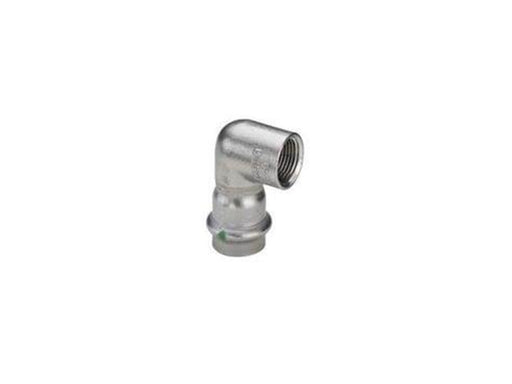 Viega Sanpress inox adapter elbow 90° 18 mm x 3/4"