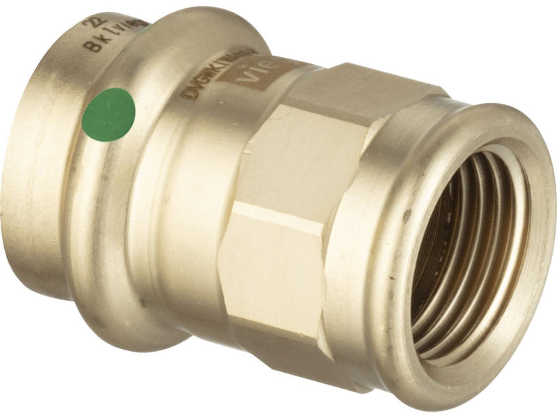 Viega Sanpress transition 42 x 1 1/4" socket/socket gunmetal