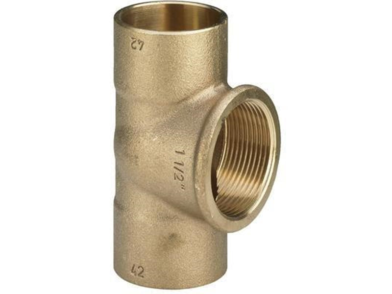 Viega T-piece 15 x 1/2" x 15 mm gunmetal