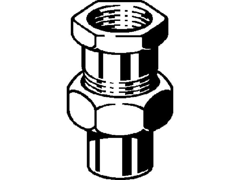 Viega Union m/m 22 mm x 3/4" gunmetal