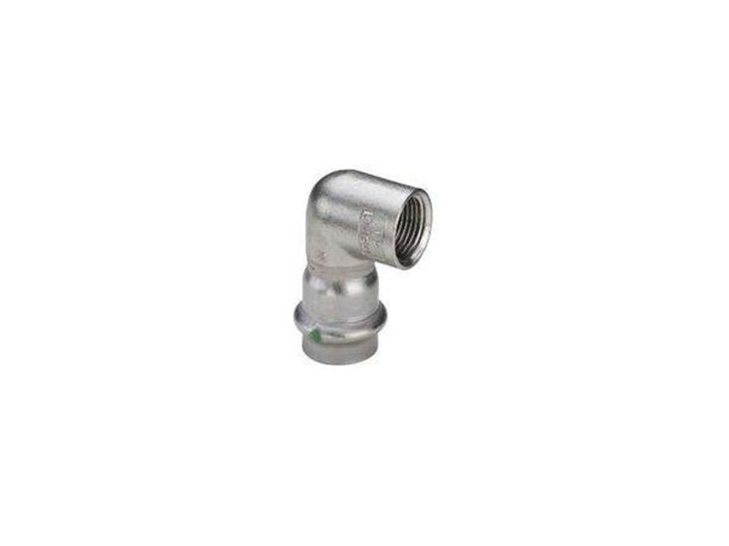 Viega sanpress inox adapter elbow 90° 18 x 1/2