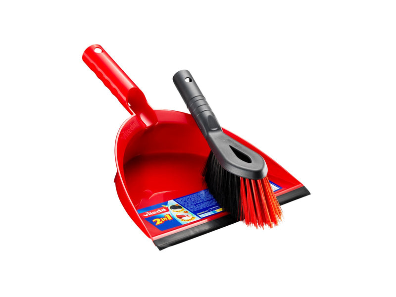Vileda 2-in-1 Short Hand Brush Set
