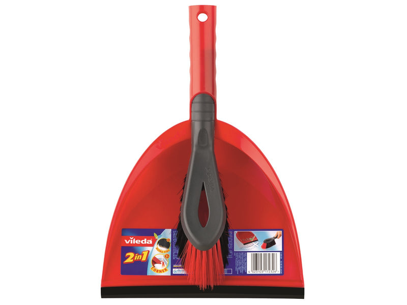 Vileda 2-in-1 Short Hand Brush Set