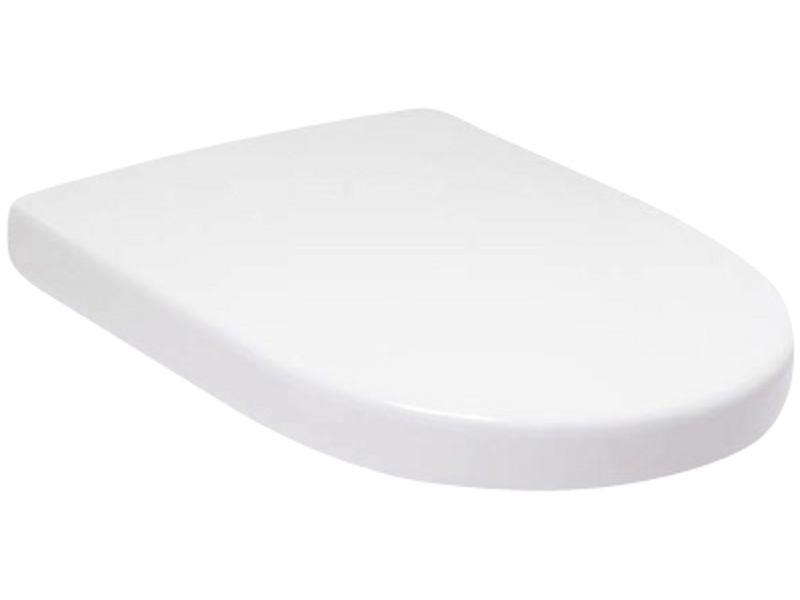 Villeroy & Boch Subway toilet seat with quick release and soft close, white