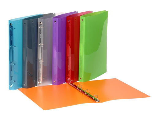 Viquel Ring binder A4 4R Ø15mm ORANGE