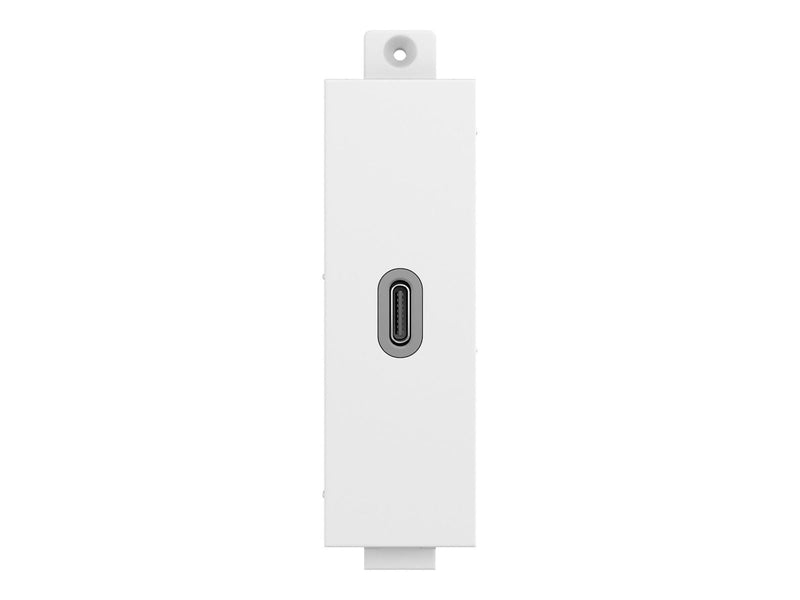 Vision TechConnect 3 modular facility plate kit with snap-ins and cables