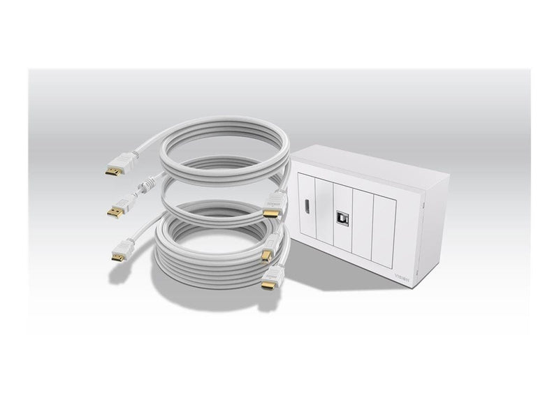 Vision TechConnect flush mount faceplate kit - 5m