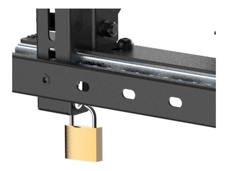 Vision - mounting kit - for LCD display - black - Max 70 kg - recommended for 45"-86"