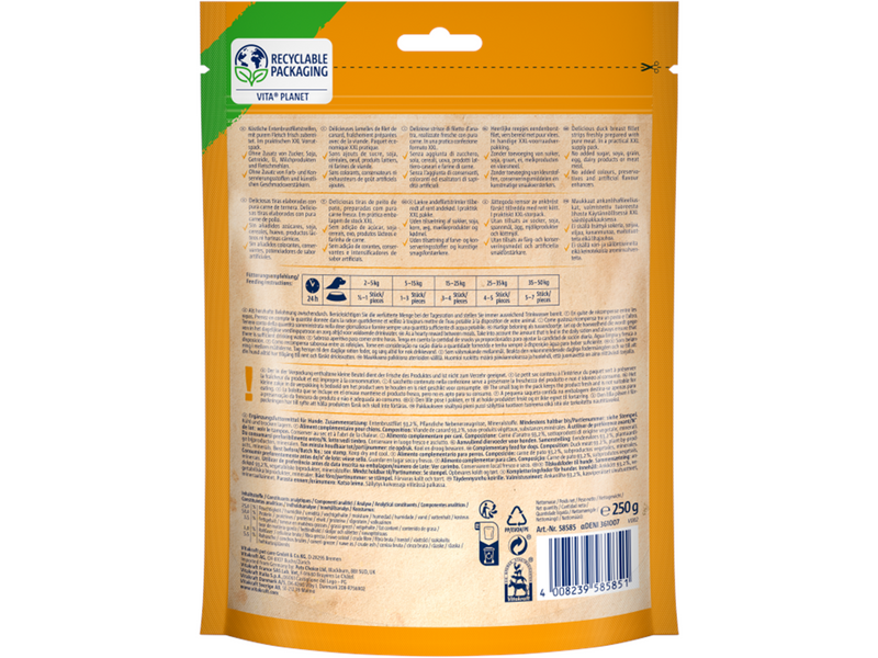 Vitakraft Duck Filets XXL Entenbrustfiletstreifen 250g