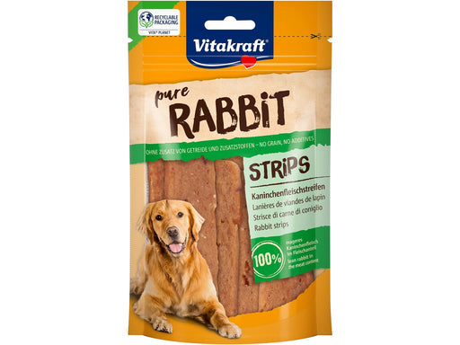 Vitakraft Pure Rabbit Strips Kaninchenfleischstreifen 80g