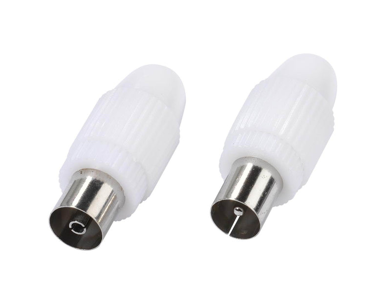 Vivanco Antenna connectors Coax plug + socket