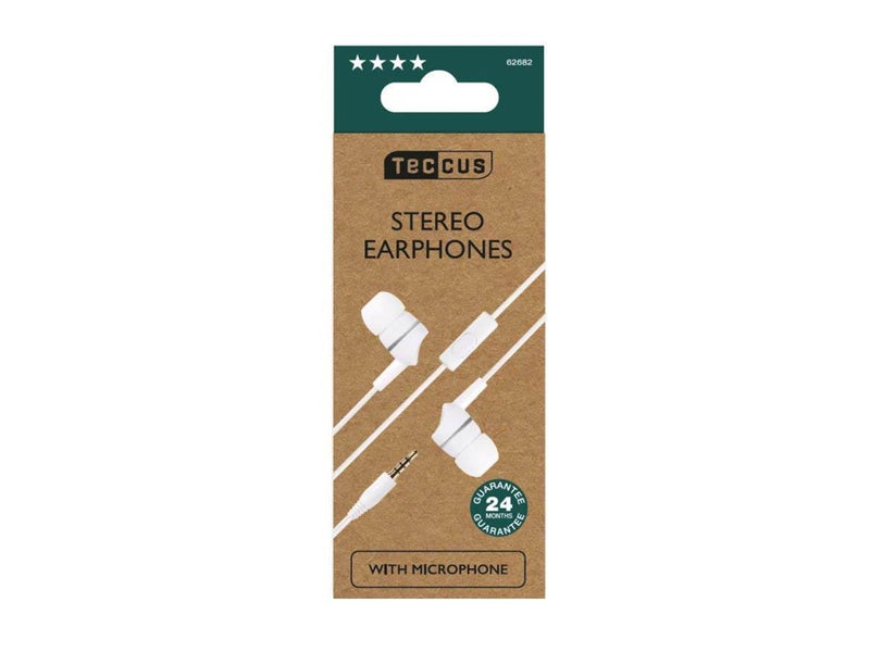 Vivanco In-Ear Plugin Smartphone Headset White