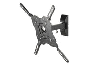 Vivanco Motion Wall Bracket VESA 400 35kg Black - Max 35 kg - recommended for 55"
