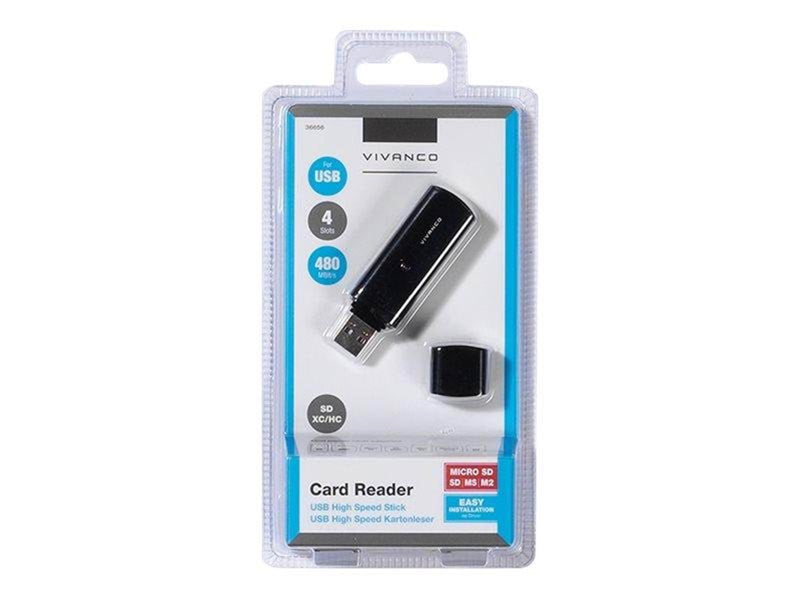 Vivanco card reader - USB 2.0