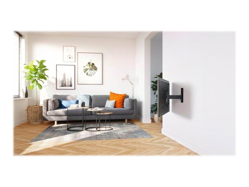 Vogel's Comfort TVM 3425 mounting kit - full-motion - for flat panel - black - Max 25 kg - recommended for 65"