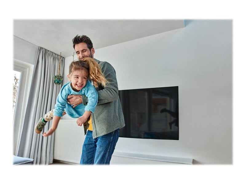 Vogel's Comfort TVM 3605 mounting kit - for flat panel - black - Max 75 kg - recommended for 100"