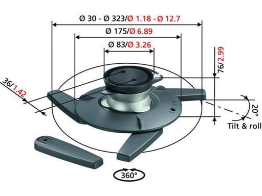 Vogel's Evolution EPC 6545