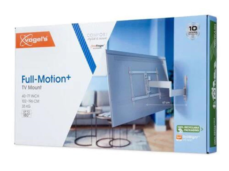 Vogel's TVM 3645 Comfort Wall mount motion+ 40-77" 35kg White - Max 35 kg - recommended for 44"