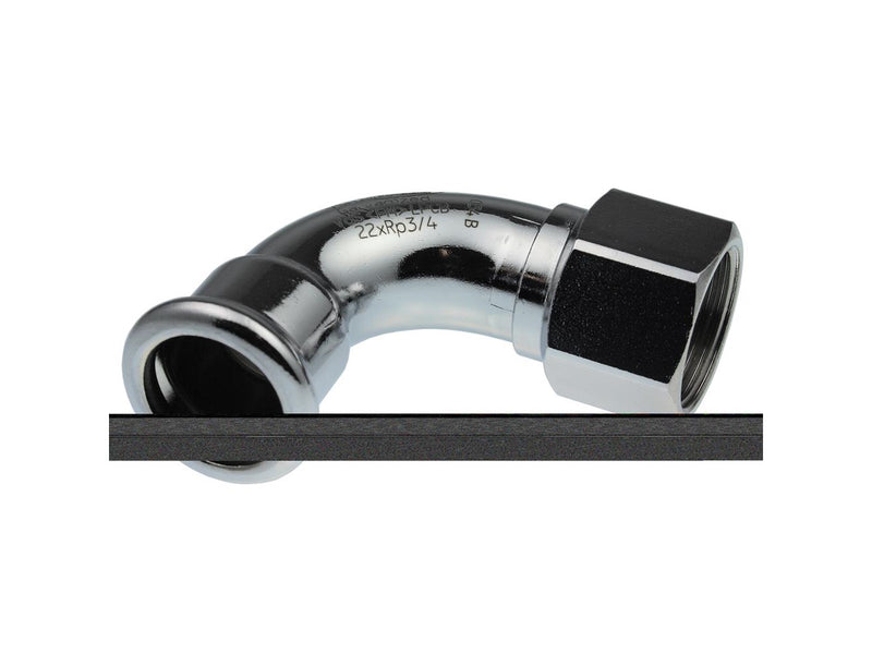 Vsh Fabrieken Xpr carbon elbow 90 deg. ff 28xrp1/2