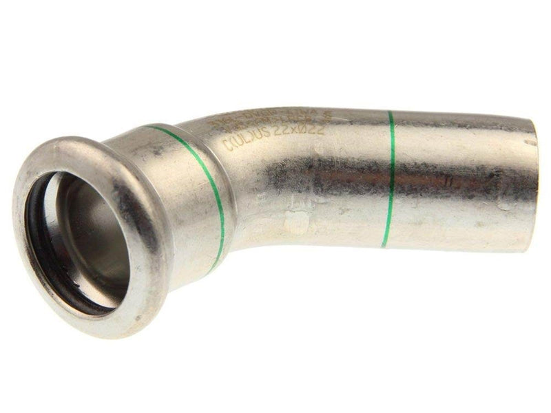 Vsh Fabrieken Xpr stainless elbow 45 deg. øf 42