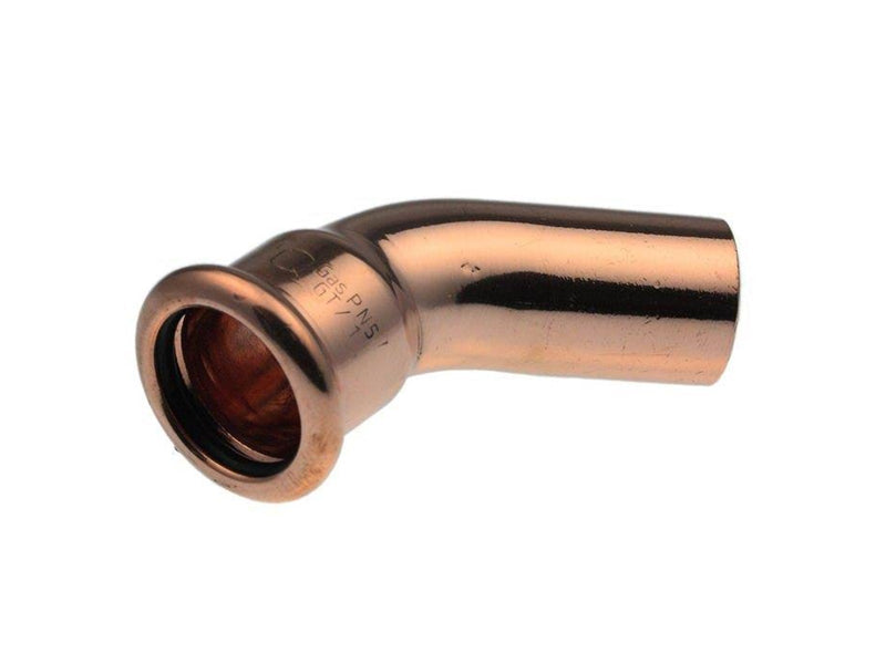 Vsh Fabrieken Xpress copper elbow 45 deg. fø 15