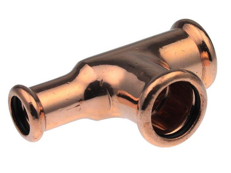 Vsh Fabrieken Xpress copper reduced t-piece fff 18x18x15
