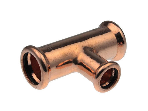Vsh Fabrieken Xpress copper reduced t-piece fff 22x15x15