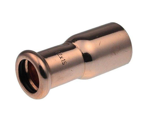 Vsh Fabrieken Xpress copper straight connector fø 15xø28