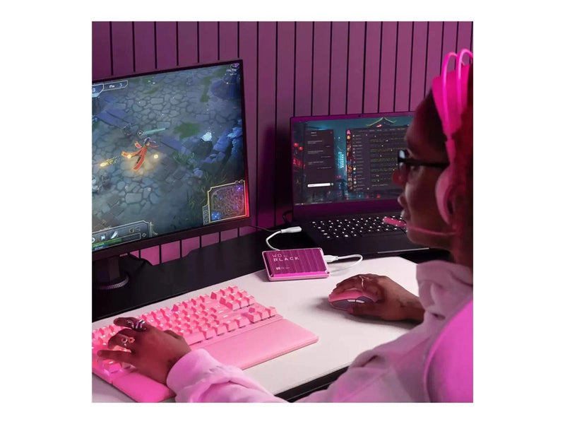 WD _BLACK P10 Game Drive - Extern Festplatte - 4TB - Pink