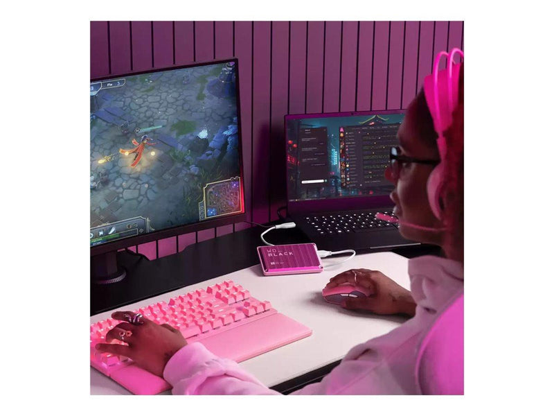 WD _BLACK P10 Game Drive - Extern Festplatte - 6TB - Pink