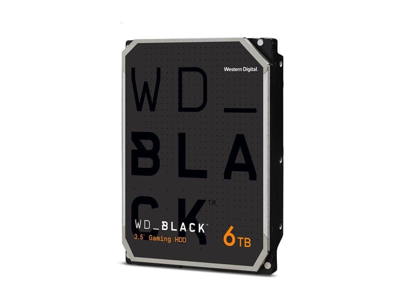 WD Black 6004FZBX - hard drive - 6 TB - gaming - SATA 6Gb/s - 6TB - Festplatten - WD6004FZBX - SATA-600 - 3.5"
