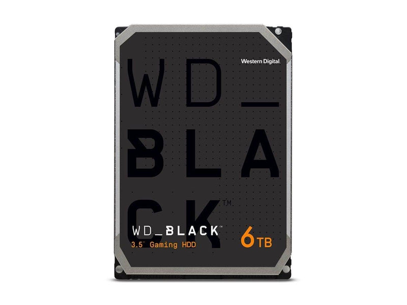 WD Black 6004FZBX - hard drive - 6 TB - gaming - SATA 6Gb/s - 6TB - Festplatten - WD6004FZBX - SATA-600 - 3.5"