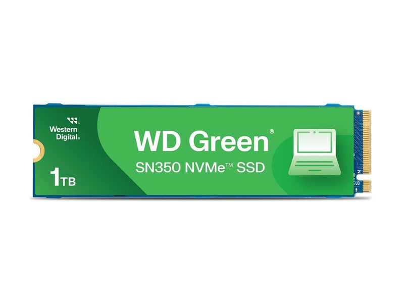 WD Green SN350 NVMe SSD S100T2G0C-00CDH0 - SSD - 1 TB - PCIe 3.0 x4 (NVMe)