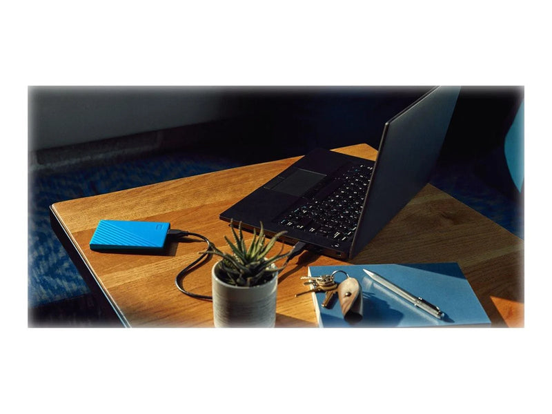 WD My Passport - Extern Festplatte - 6TB - Blau