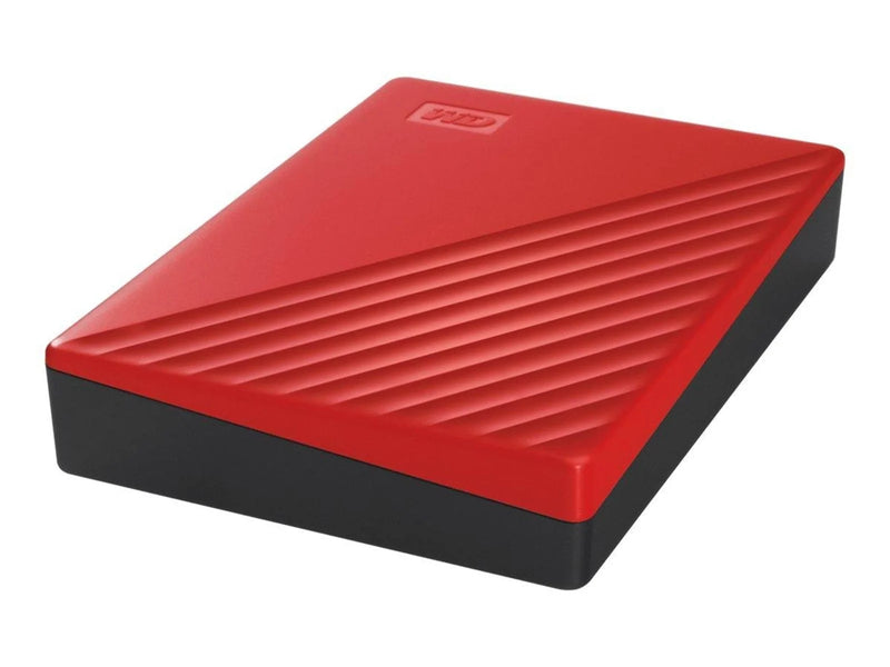 WD My Passport - Extern Festplatte - 6TB - Rot
