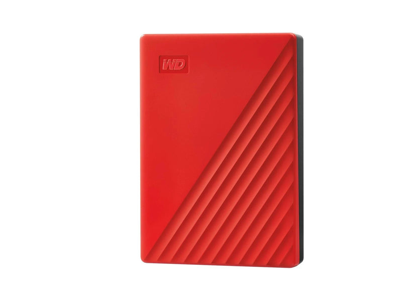 WD My Passport - Extern Festplatte - 6TB - Rot