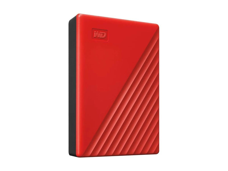 WD My Passport - Extern Festplatte - 6TB - Rot