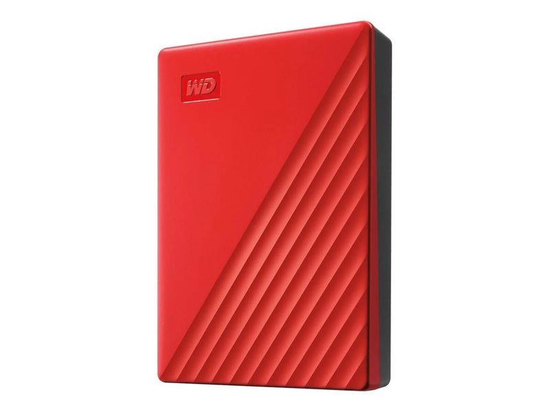 WD My Passport - Extern Festplatte - 6TB - Rot