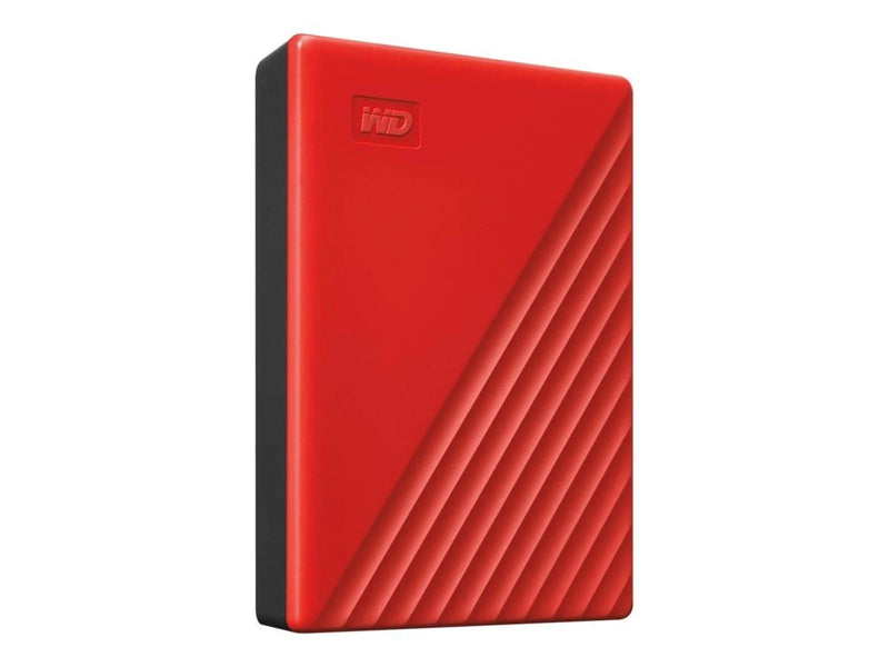 WD My Passport - Extern Festplatte - 6TB - Rot