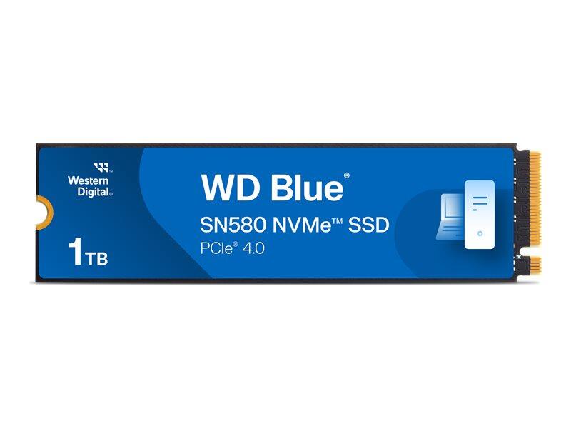 WD Blue SN580 SSD - 1 TB - intern - M.2 2280 - PCIe 4.0 x4 (NVMe)