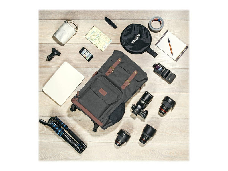 Walimex mantona Luis Photo Backpack Green Retro