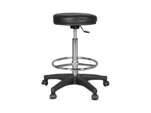 Walimex - stool - artificial leather - black