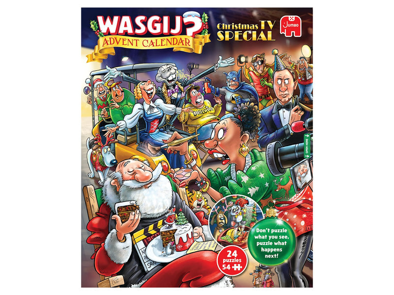 Wasgij Christmas Advent Calendar -Christmas TV Special
